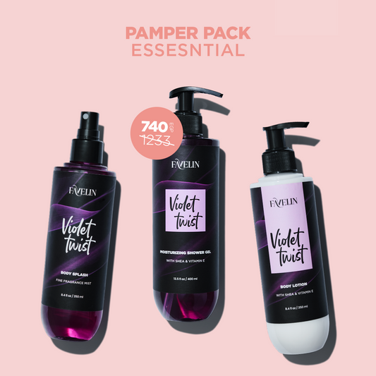 Pamper Pack Essential - Violet Twist