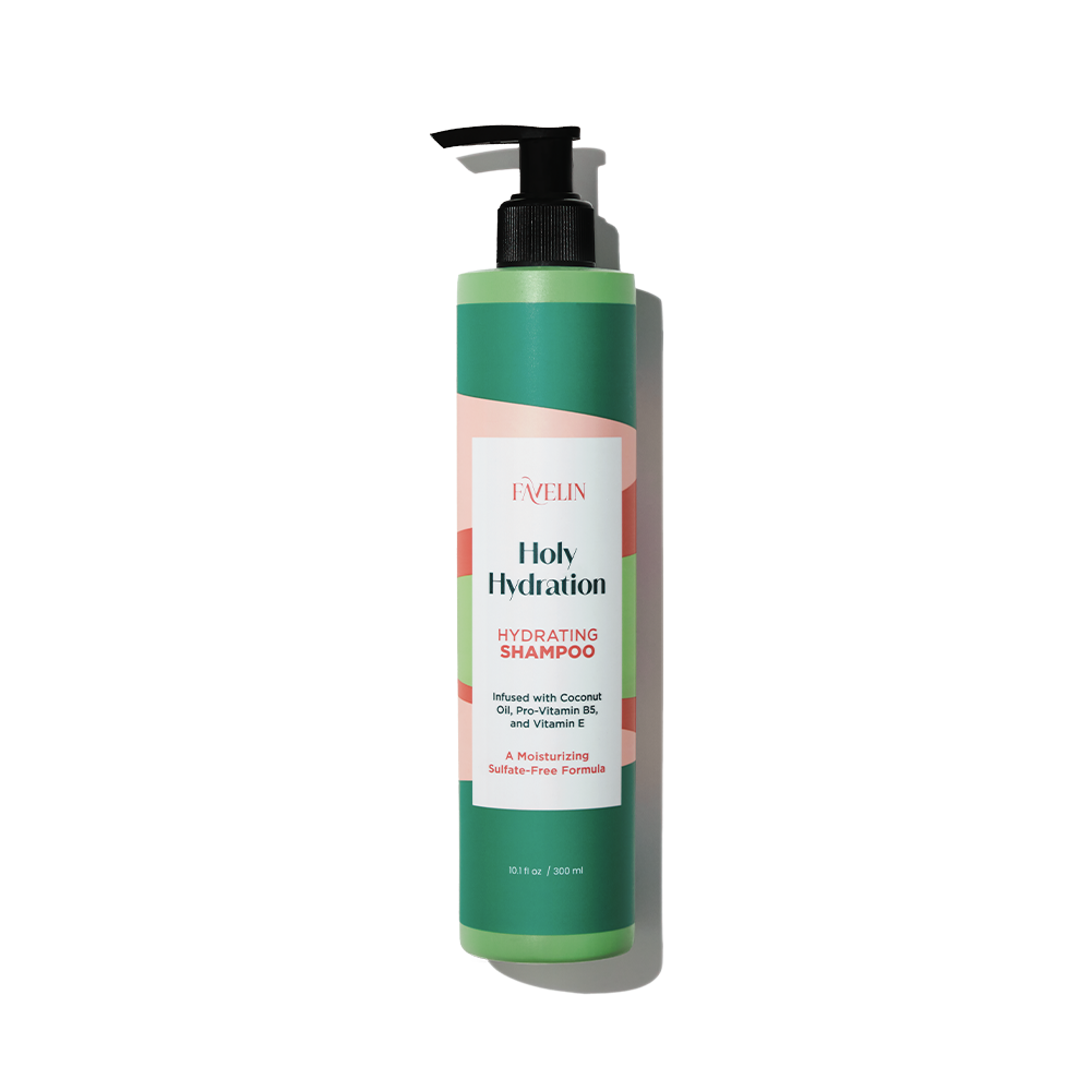 Green Holy Hydration Hair Shampoo Bottle