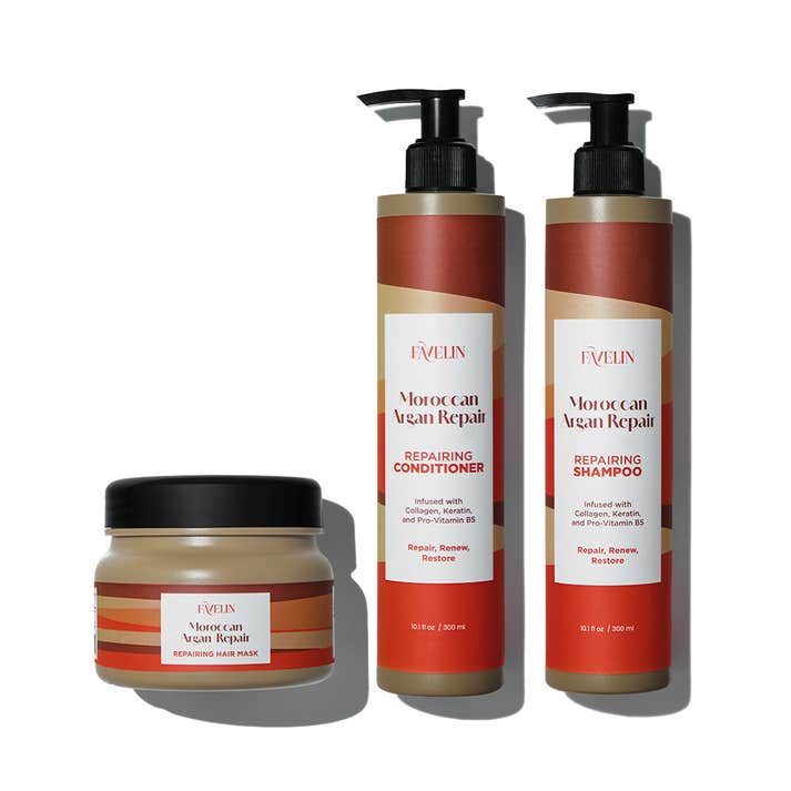 Argan Repair Plus Set 300ML + FREE HAIR MIST