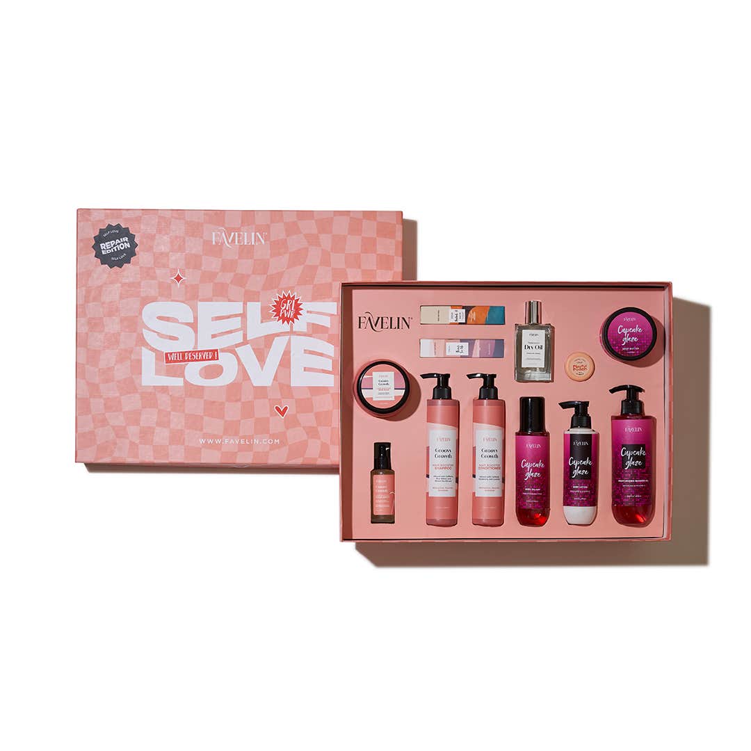 Self-Love Box Cupcake Groovy Growth Edition