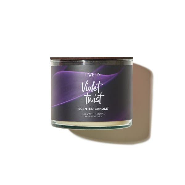 Violet Twist Candle