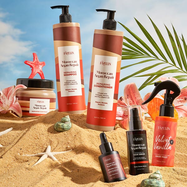 Argan Repair Deluxe Set 500ML + FREE HAIR MIST